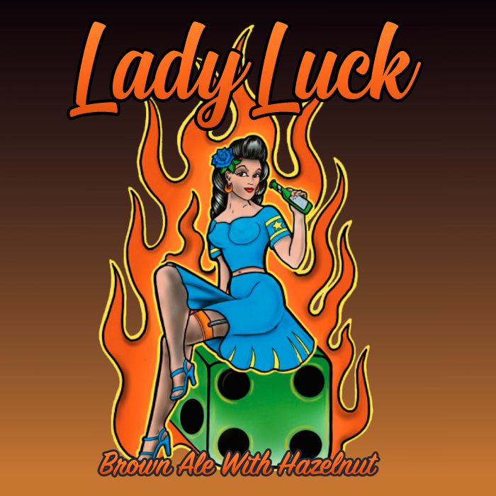 Lady Luck – Brownale m/hasselnød 5,3%